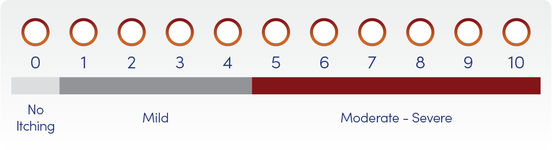 Worst itch scale